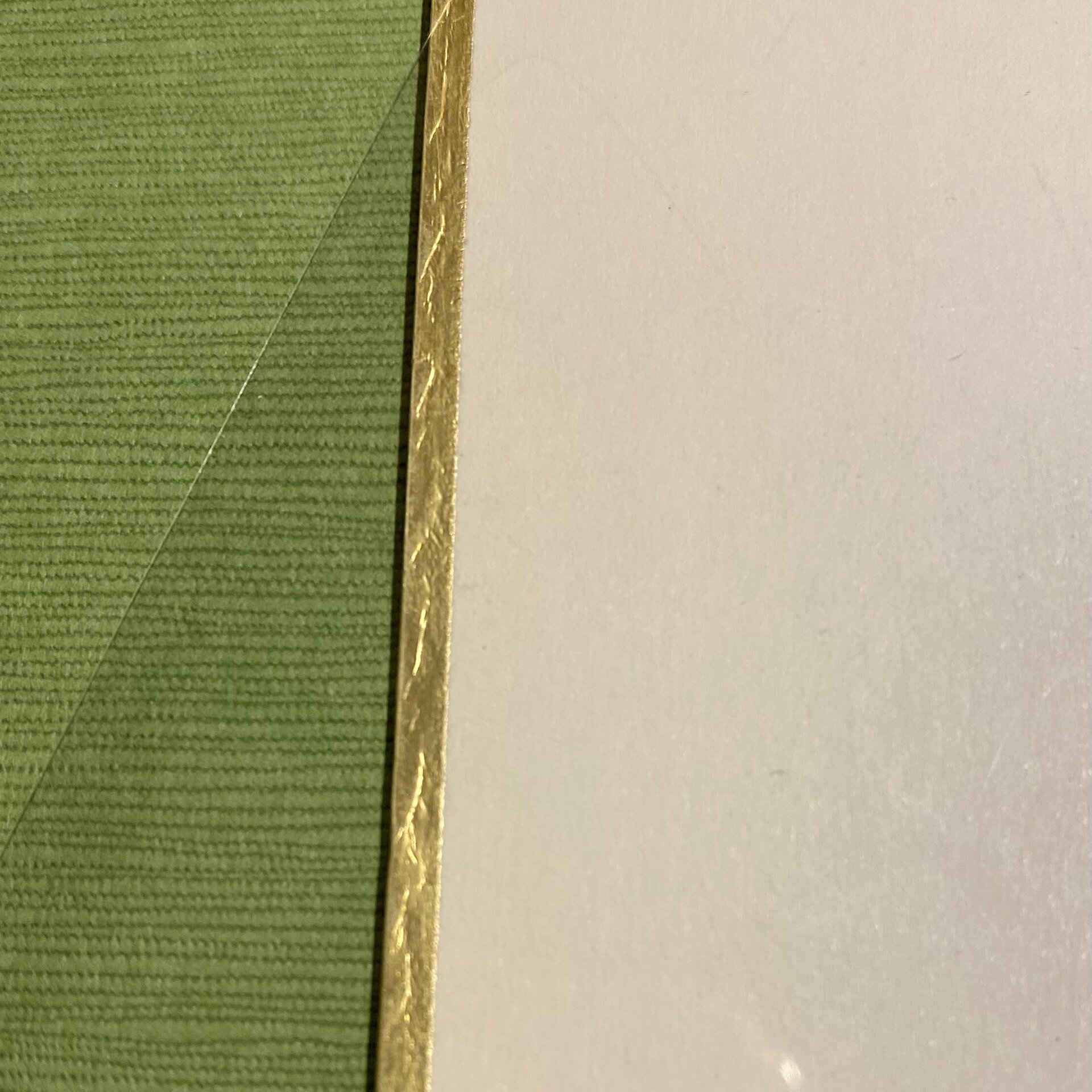 Marco japonés tradicional para Shikishi (Te verde) - 4