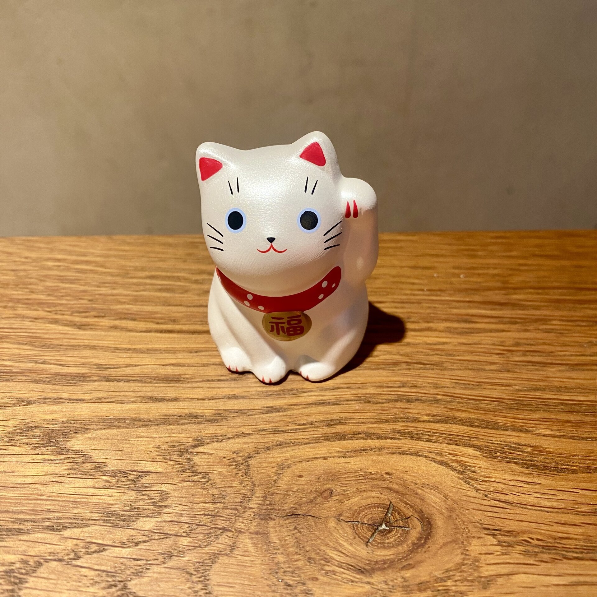 Gato de la suerte japonés Plateado (Cumplimiento de todos los deseos) - 3