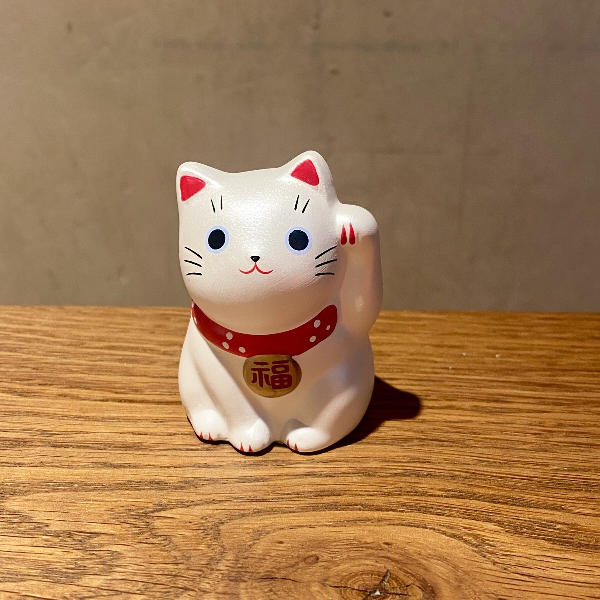 Gato de la suerte japonés Plateado (Cumplimiento de todos los deseos) - 1