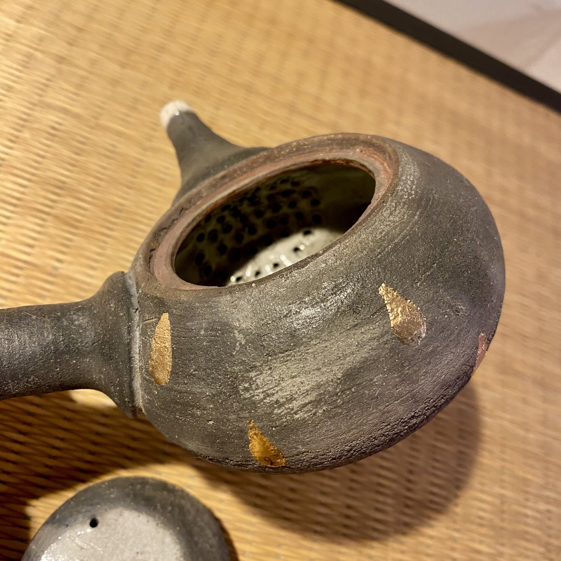 Tetera de cerámica RAKU - 5