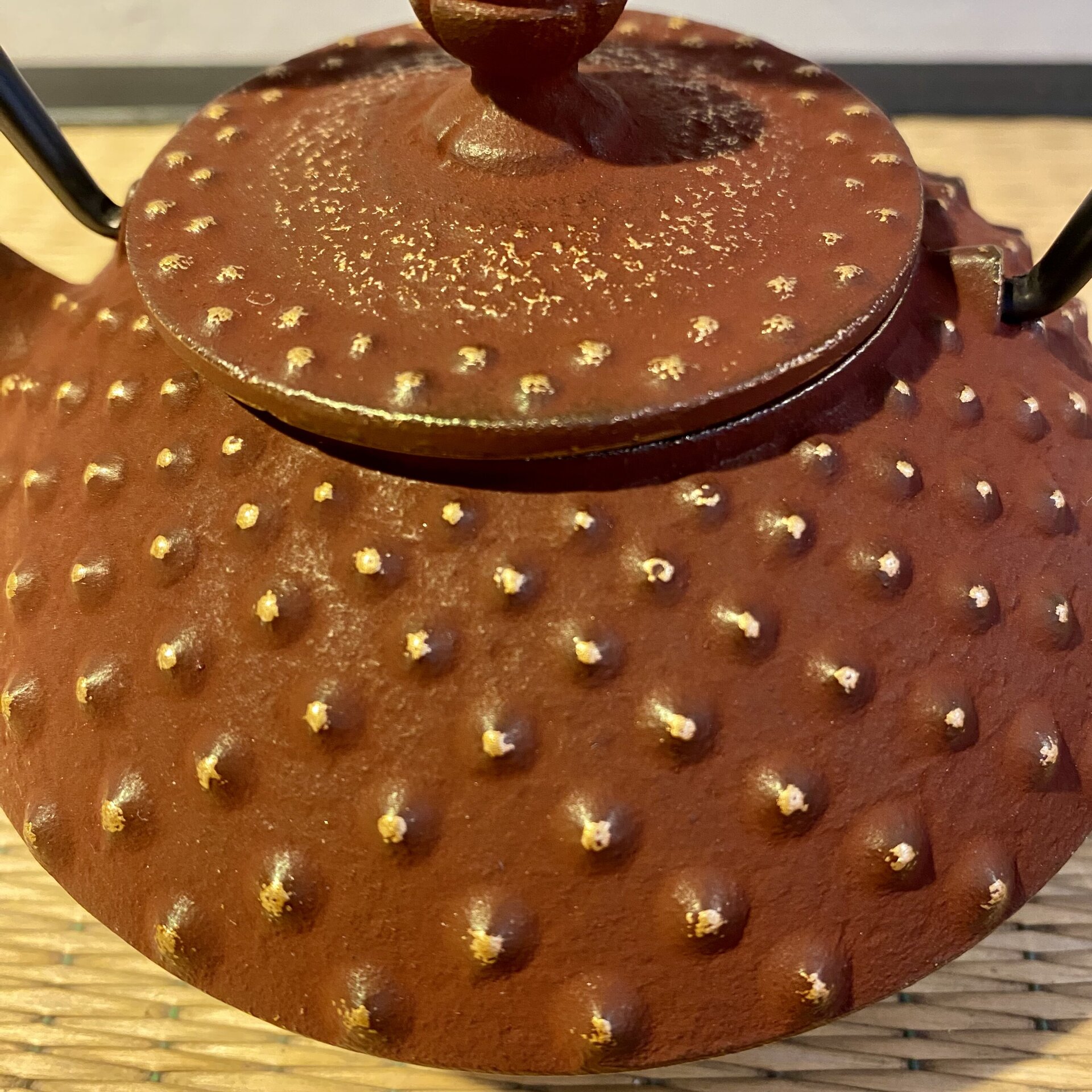 Tetera Japonesa de Hierro – Marrón (Nambu Tetsubin)　 - 2
