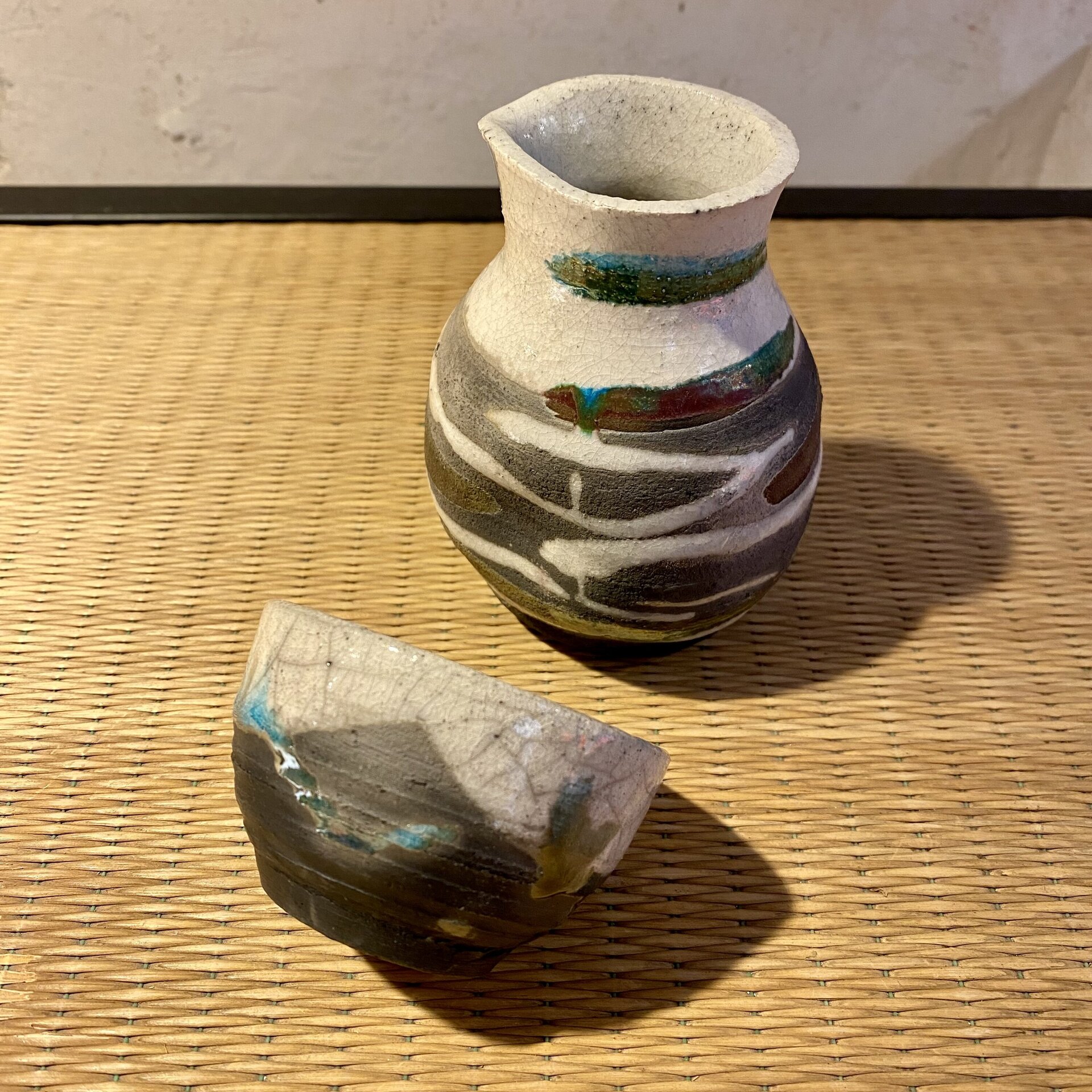 Set de Sake Raku Hayu - 3