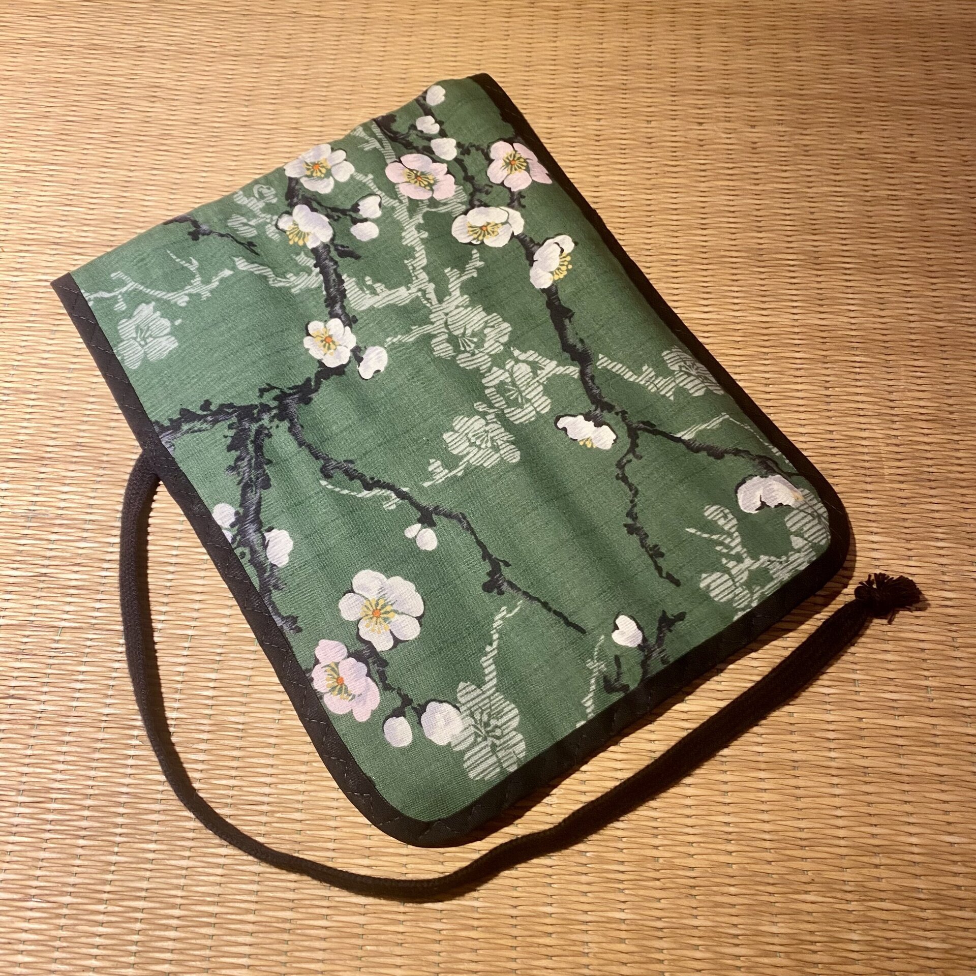 Estuche de pincel Flor verde - 3