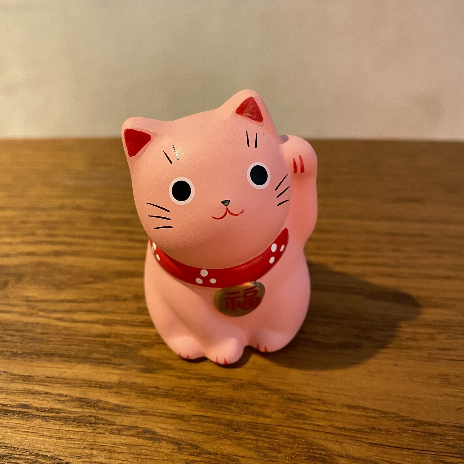 Maneki Neko Rosa ( Suerte de amor) - 2