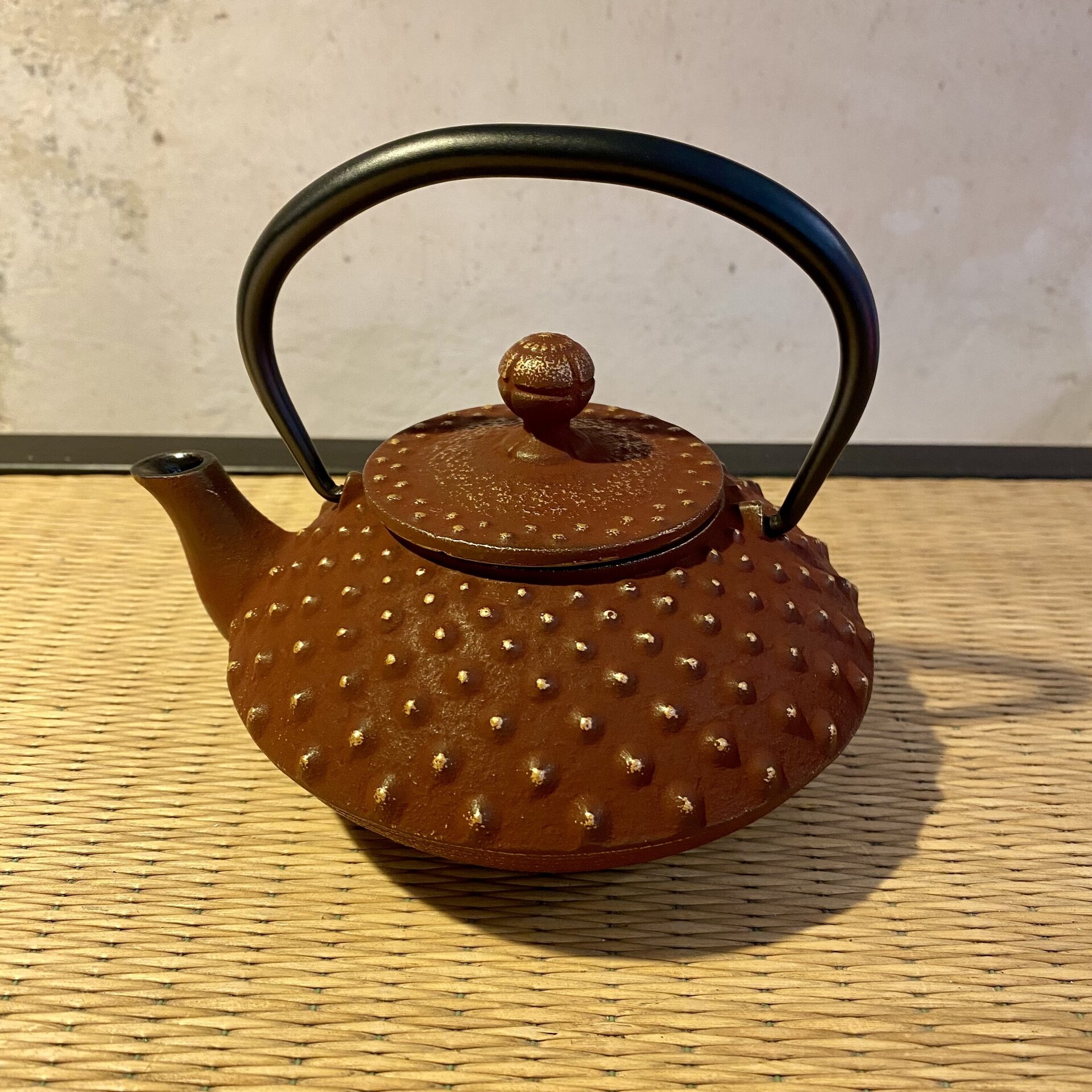 Tetera Japonesa de Hierro – Marrón (Nambu Tetsubin)　 - 4