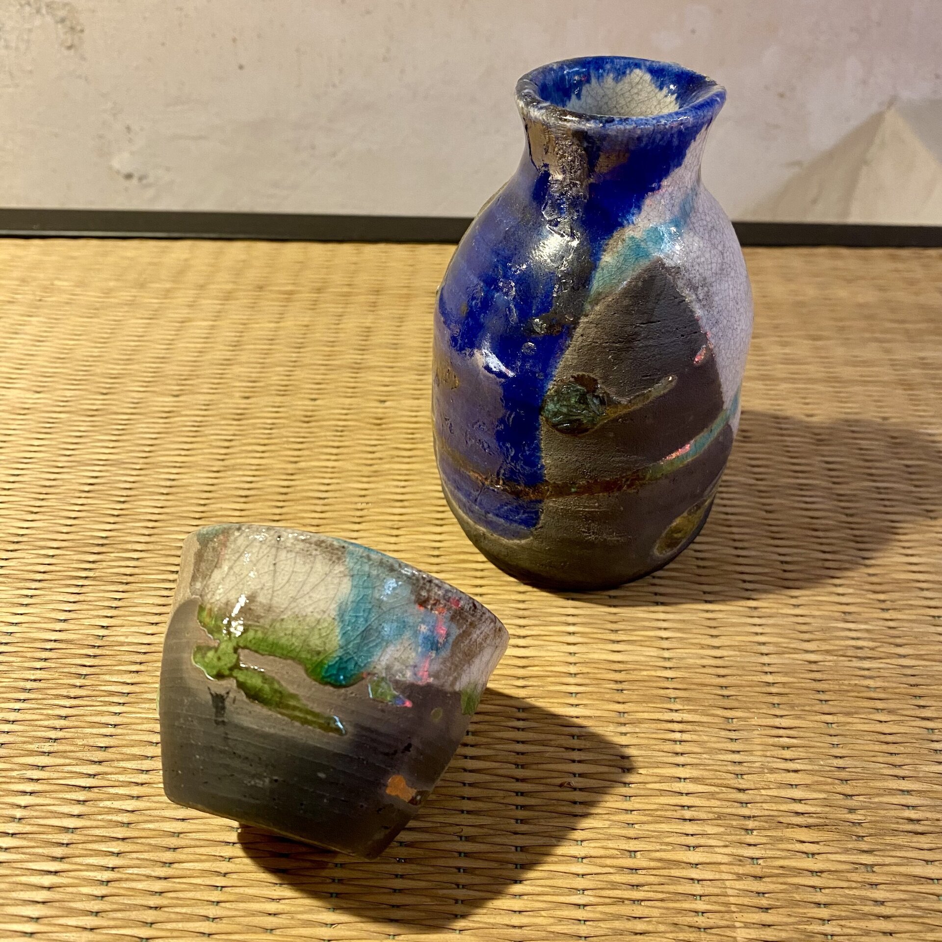 Set de Sake Raku Tochi - 3