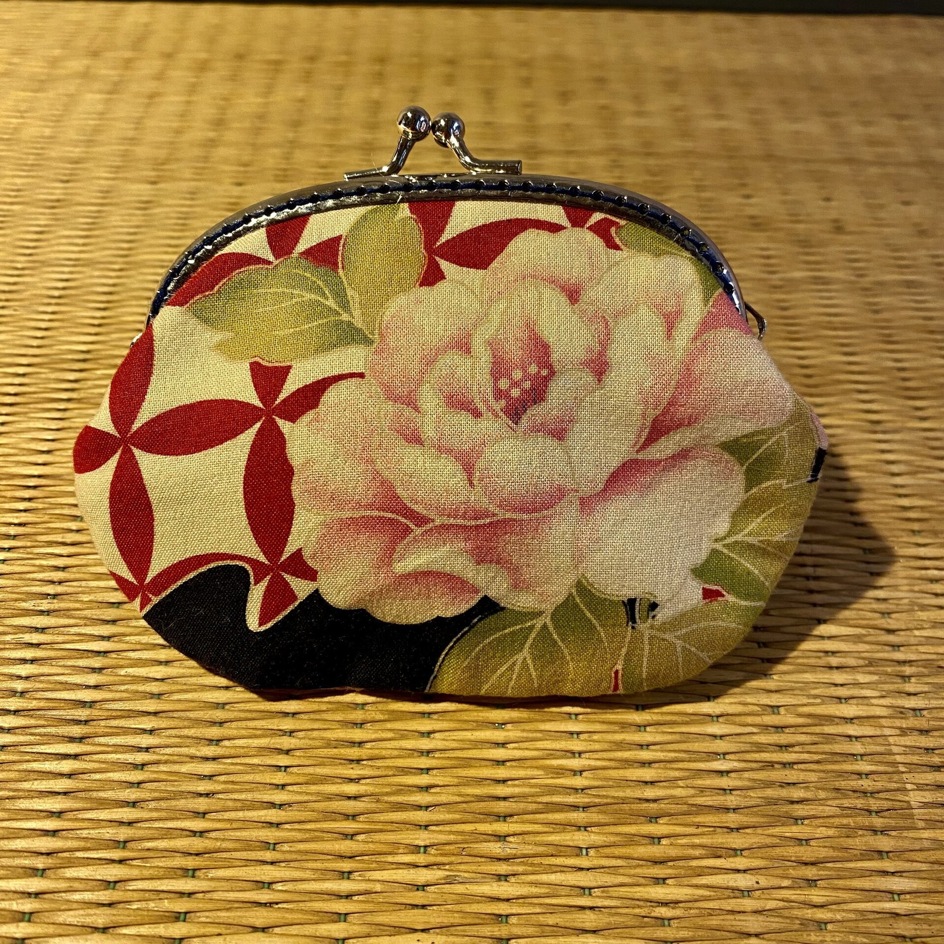 Monedero Gamaguchi flor - 2
