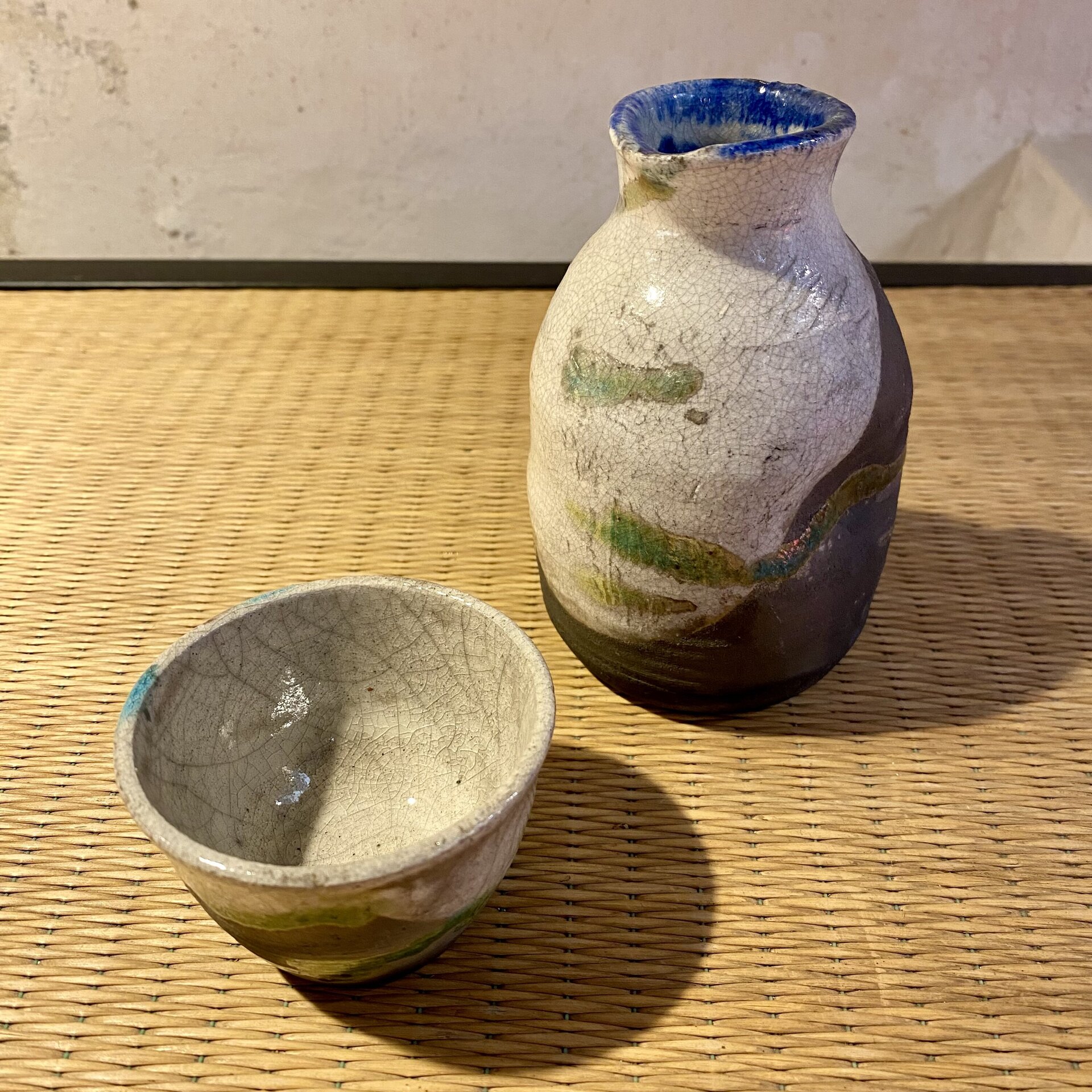 Set de Sake Raku Tochi - 2
