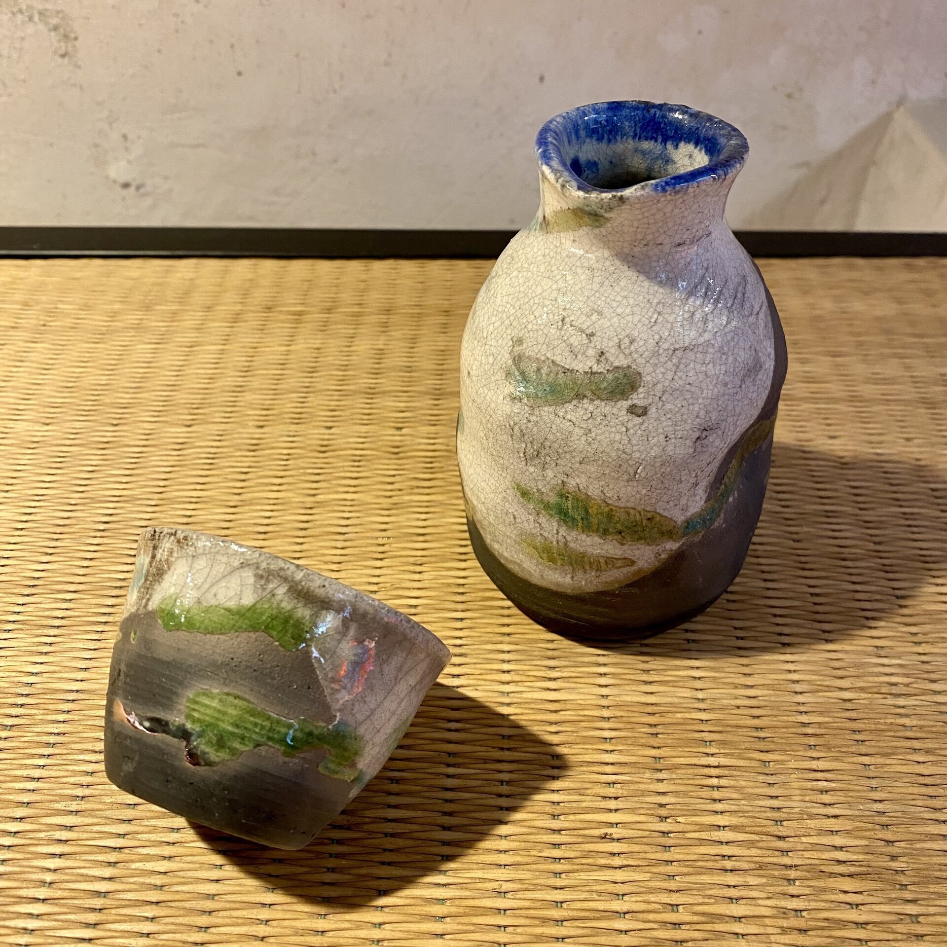 Set de Sake Raku Tochi - 5