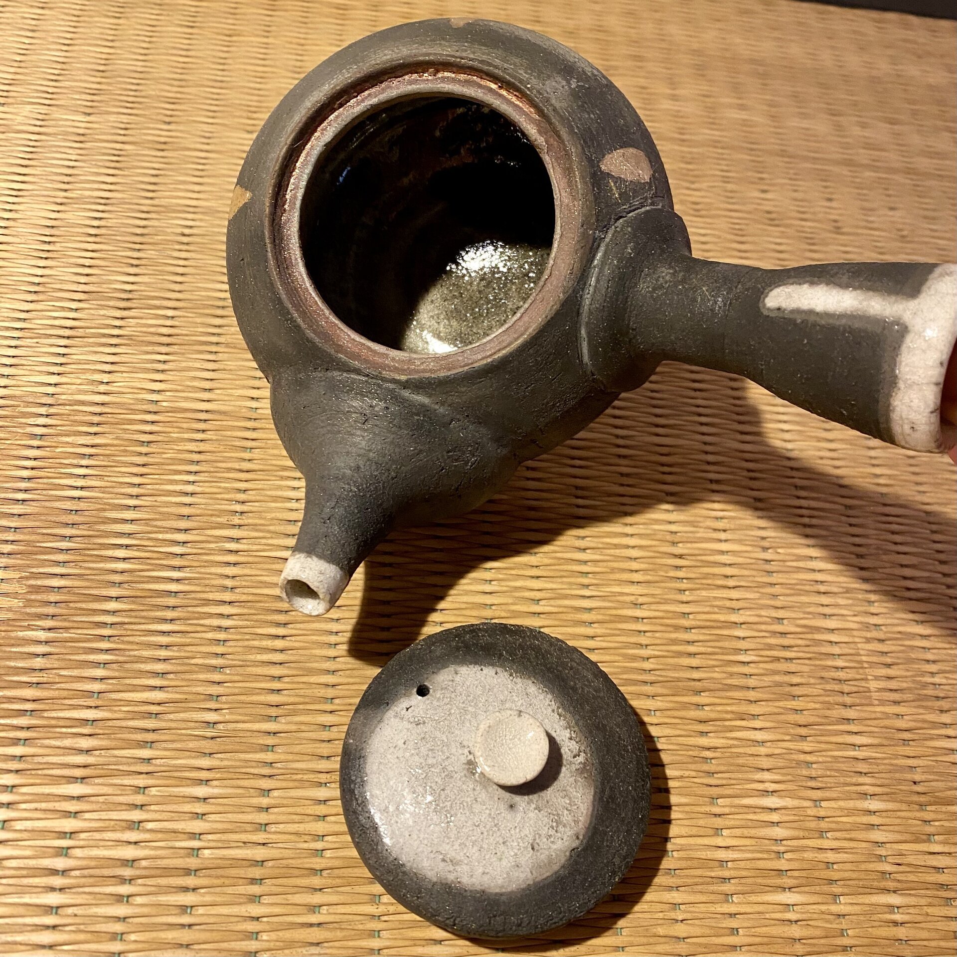 Tetera de cerámica RAKU - 4